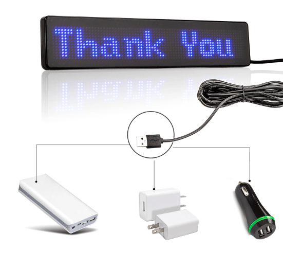 Led Car Sign Display